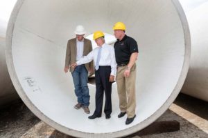 U.S. Congressman Roger Williams visited TPG facility