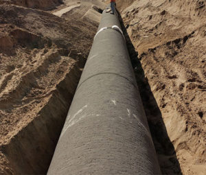 Bar-Wrapped Pipe Installation