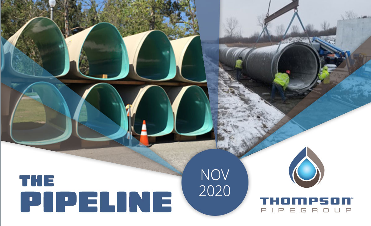 November News Largest Water Project, Rigid vs. Flexible Pipe